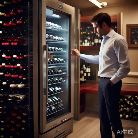 检查红酒柜保温,调整或换柜