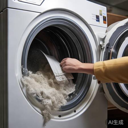 洗衣机烘干不干？查模块，清堵换