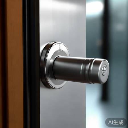 指纹锁材质:不锈钢耐久,锌铝合