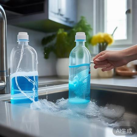 “洗碗洗衣粉勿混用,防刺激保健