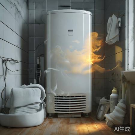 热水器使用不当,加速老化。