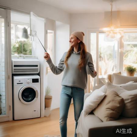 空调洗衣机摆放,舒适家居攻略