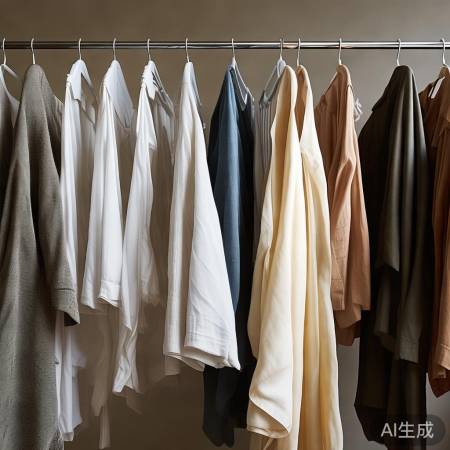 衣物材质不同,静电程度有差异。