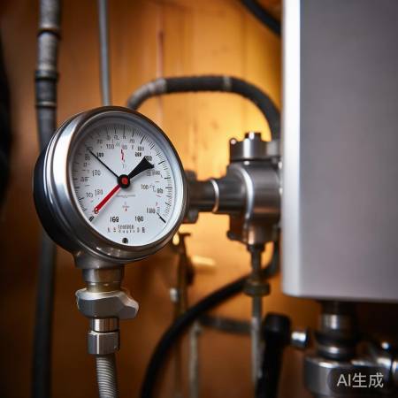 检查水压,确保壁挂炉正常运行