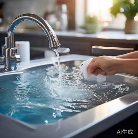 “洗涤剂勿过量,防堵塞洗衣机”