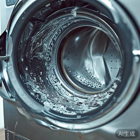 洗衣机需定期清洗,防污渍保效果