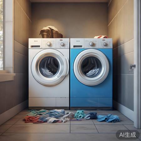 双桶容量小,家庭洗涤不便