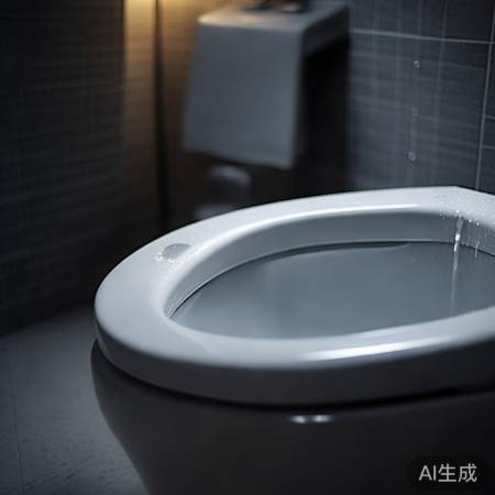 检查马桶盖喷水处,排查漏水原因