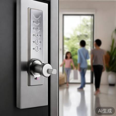 密码锁防盗门,双重保障,安全无