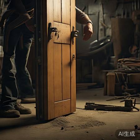 检查门轴铰链,确保门关闭正常。