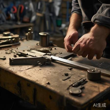 “测量锁舌间隙,精准定位问题。