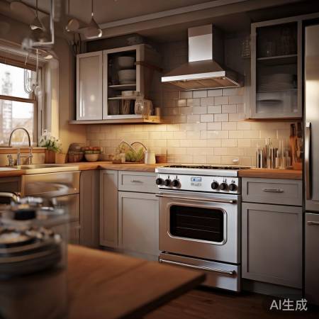 厨房舒适黄金比例，智能布局美食