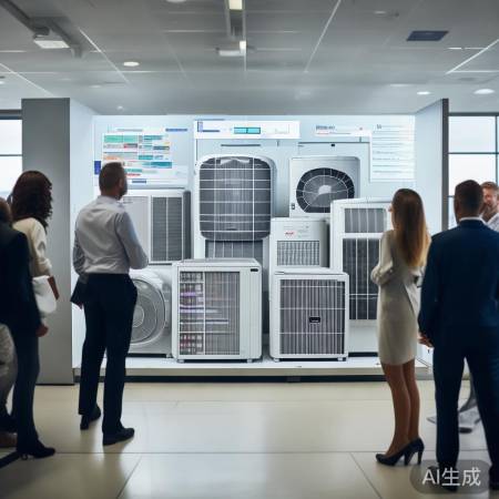 选中央空调，型号、能效比、品牌