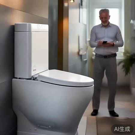 智能马桶盖：遥控便捷，贴心生活