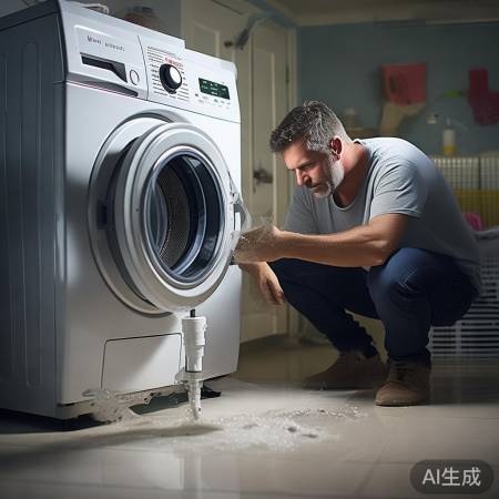 洗衣机进水过快,检查进水阀或水