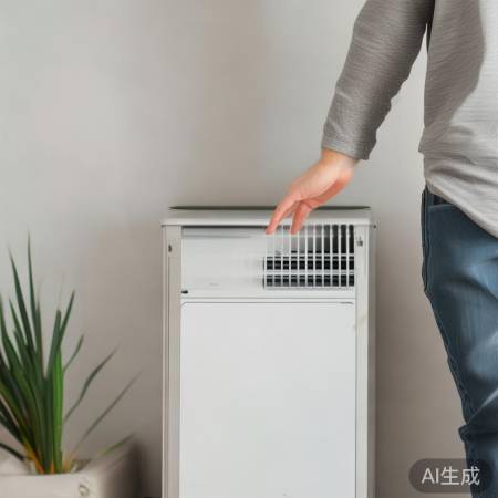 检查空调关闭，风口无风声。