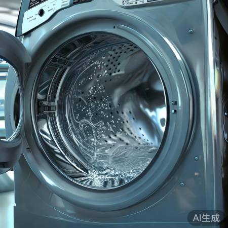 自动排污水，洗衣完成停。