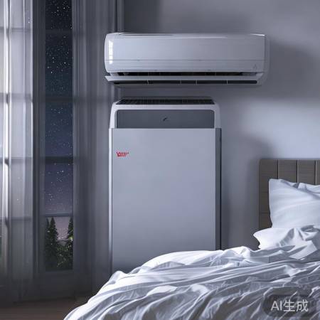 扬子空气能K系列,静音至25分