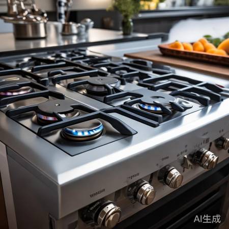 燃气灶火力灵活，燃烧均匀，烹饪