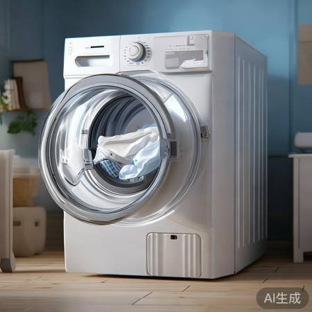 洗衣机容量有限,衣物量适中洗涤