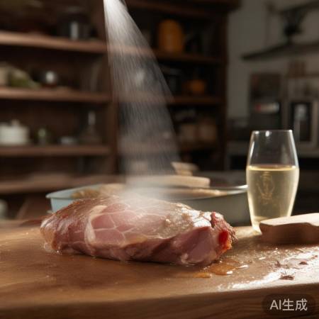 白酒去腥，猪肉回鲜