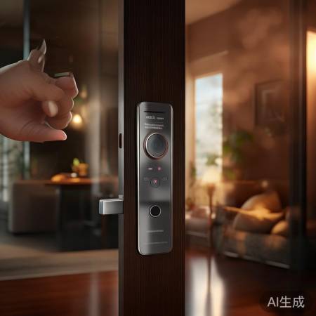 A92S指纹锁,防撬报警保家安