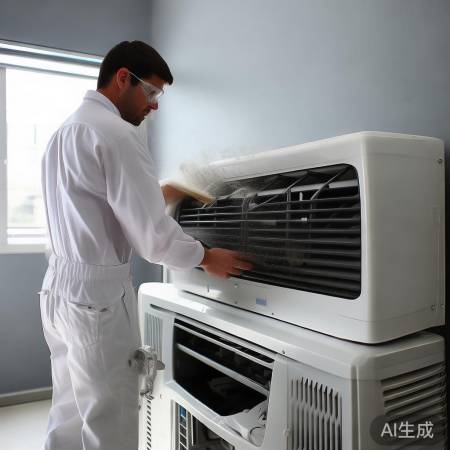 空调系统清洁图