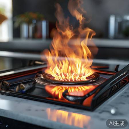 集成灶火焰异常需检查清理