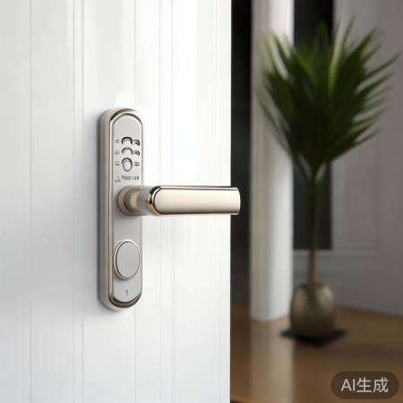 三星指纹锁,简约大气,家居艺术