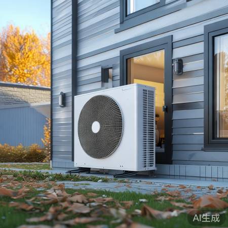 空气能热泵采暖,投资高但节能好