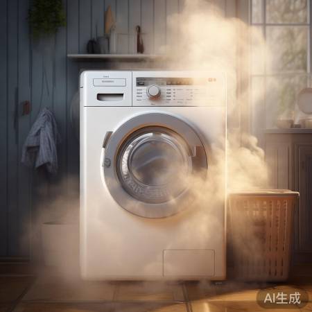洗衣机过热,注意通风。