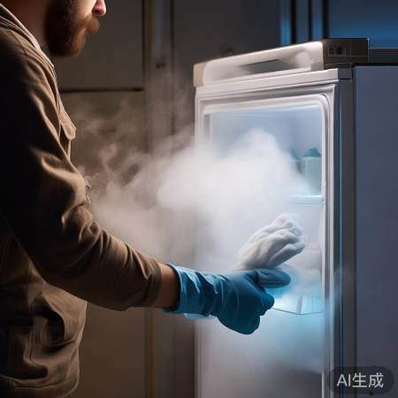 “除霜神器速除霜,冰箱清洁增效