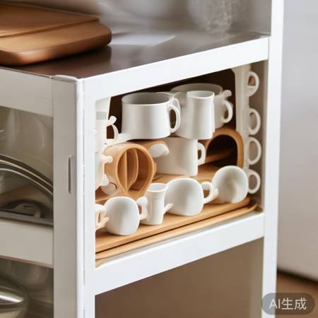 消毒柜杯架设计秘诀,实用美观生