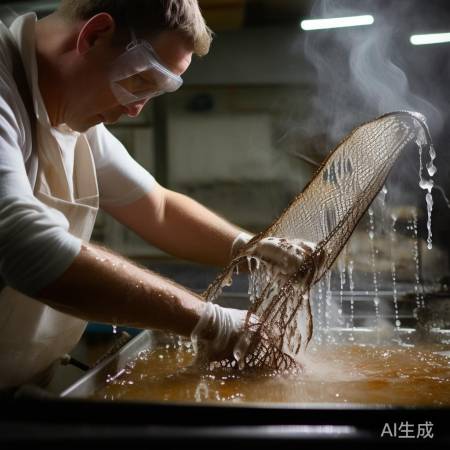 滤油网温水洗晾干装回