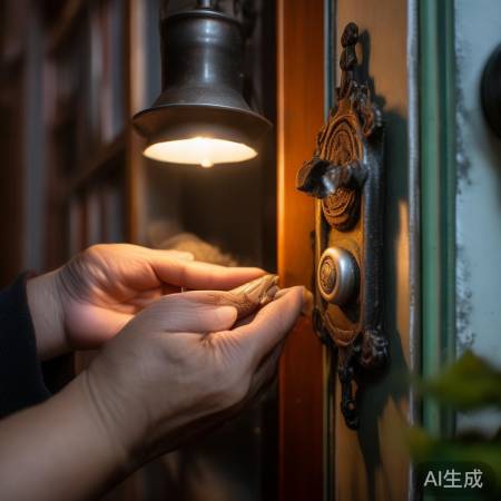 检查门铃按键，重新安装或更换。