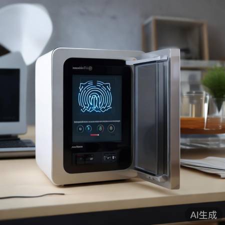 指纹保险柜安装完毕,轻松上手!