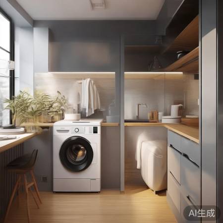 节能环保，洗衣机省水省电