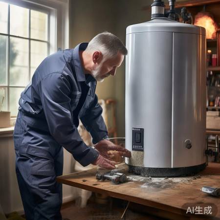 热水器漏水,查明原因再修