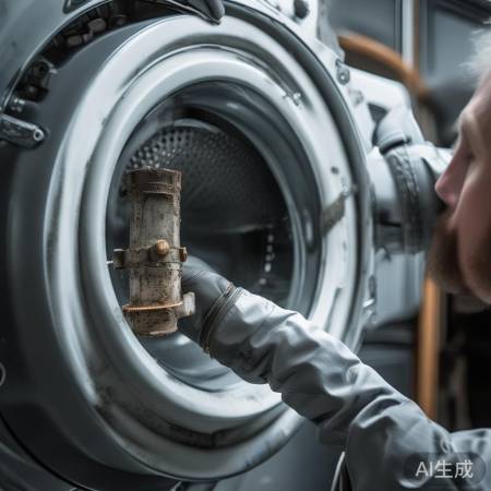 洗衣机渗水？换紧固圈解决！
