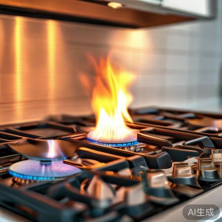 高效全铜火盖,节能环保燃气灶