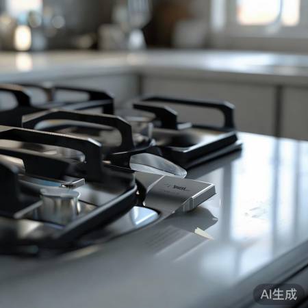 美的火凤凰燃气灶,旋钮点火,易