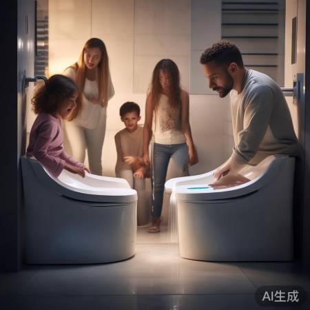 智能马桶，便捷舒适新体验