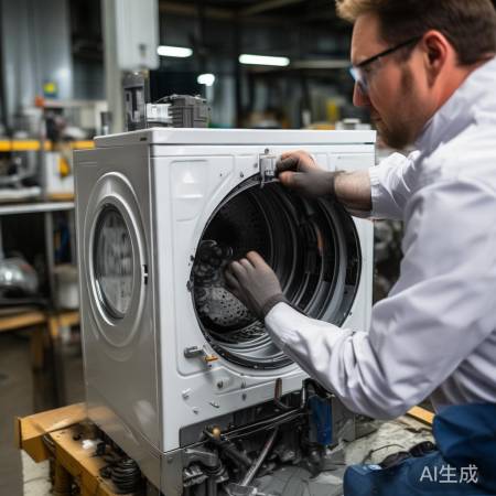 洗衣机外壳恢复,螺丝检查紧固