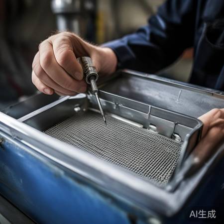 拧盖取滤网,方形金属盒内藏。