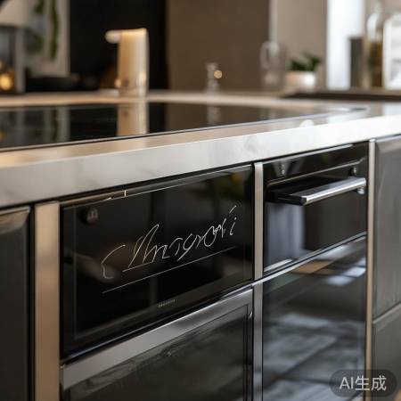名气集成灶：简约大气，厨房升级