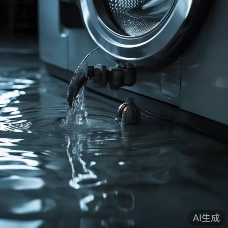 洗衣机进水异常，查水管阀。