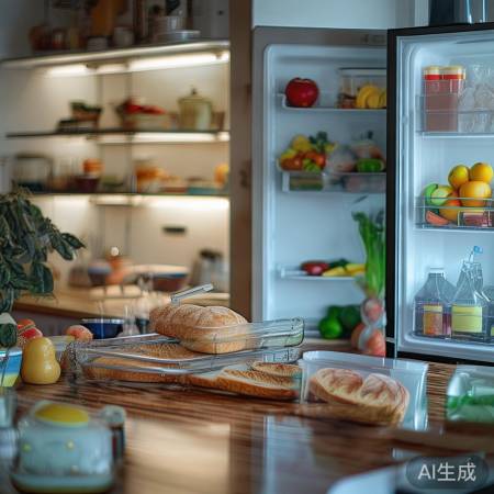 冰箱不宜放熟食、水果、蔬菜及塑