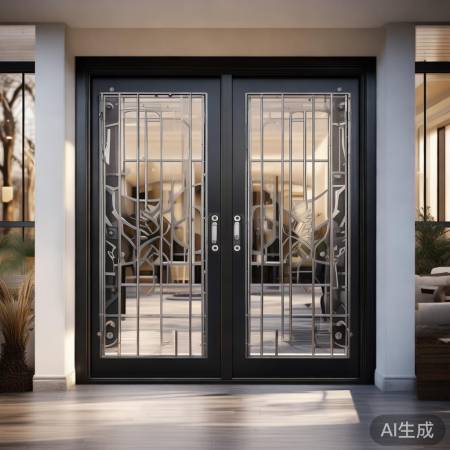 日上系列子母门，安全美观心头好