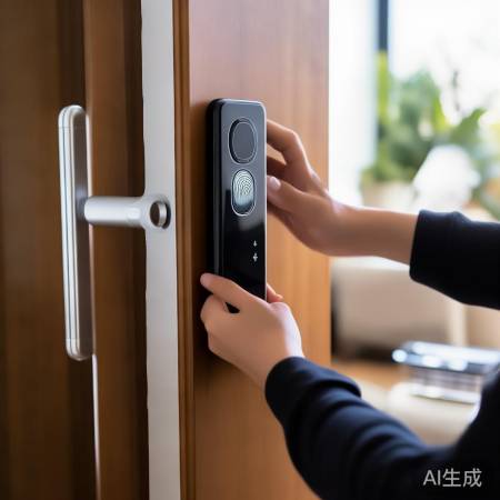 樱花指纹锁易安装，远程控制便捷