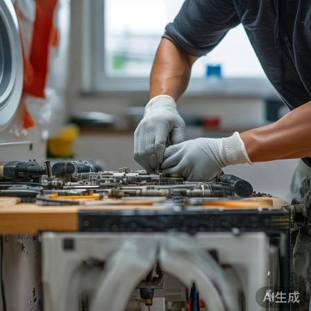 拆洗衣机下水管，简单易学！